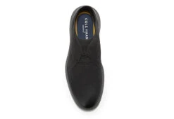 Cole Haan Mens Grand Chukka Boot - Black -Shoe Promotion Shop US 01 502418 02