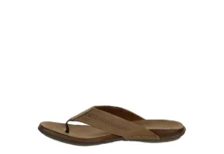 Franco Fortini Mens Newport Flip Flop Sandal - Tan -Shoe Promotion Shop US 01 502429 03