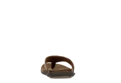 Franco Fortini Mens Newport Flip Flop Sandal - Tan -Shoe Promotion Shop US 01 502429 04