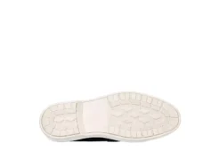 Franco Fortini Mens Cameron Slip On Penny Loafer Oxford - Navy -Shoe Promotion Shop US 01 502431 06