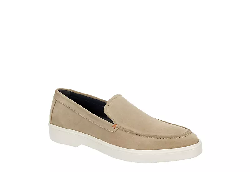 Franco Fortini Mens Conner Slip On Loafer Oxford - Taupe 3 Franco Fortini Mens Conner Slip On Loafer Oxford - Taupe