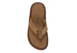 Rainbow Sandals Mens The Navigator Flip Flop Sandal - Brown -Shoe Promotion Shop US 01 502450 05