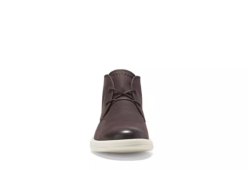 Cole Haan Mens Grand Chukka Boot - Chocolate 5 Cole Haan Mens Grand Chukka Boot - Chocolate - Image 3