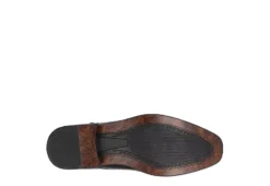 Vance Co Mens Atticus Cap Toe Double Monk Strap Oxford - Brown -Shoe Promotion Shop US 01 502465 06