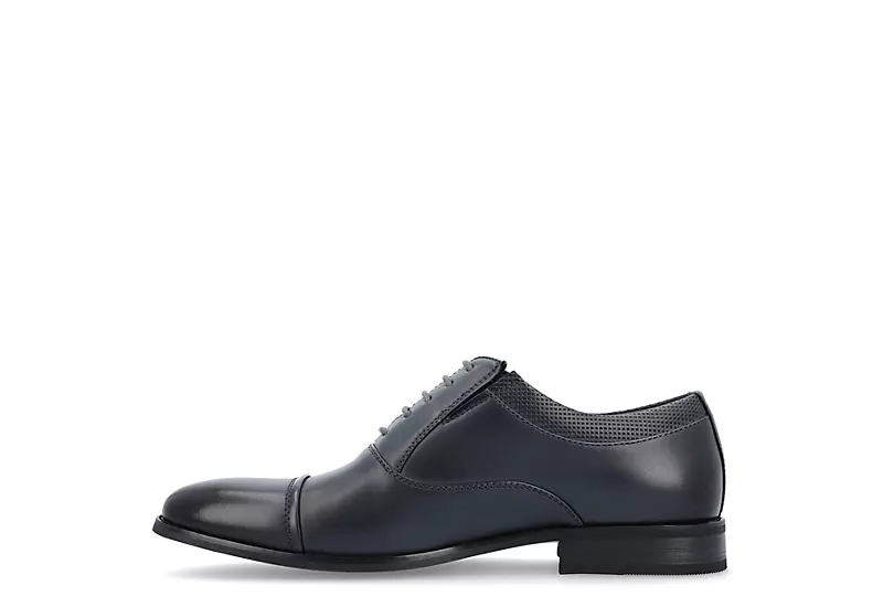 Vance Co Mens Bradley Cap Toe Oxford - Grey 6 Vance Co Mens Bradley Cap Toe Oxford - Grey - Image 4