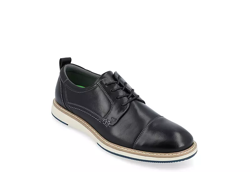 Vance Co Mens Jedd Oxford - Black 3 Vance Co Mens Jedd Oxford - Black