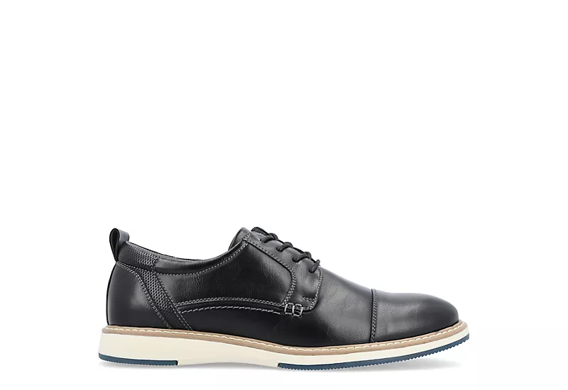Vance Co Mens Jedd Oxford - Black 4 Vance Co Mens Jedd Oxford - Black - Image 2