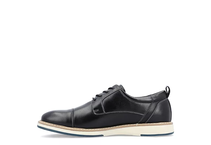 Vance Co Mens Jedd Oxford - Black 6 Vance Co Mens Jedd Oxford - Black - Image 4