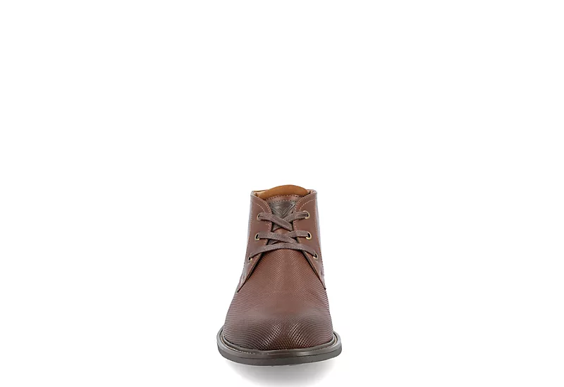 Vance Co Mens Vaughn Chukka Boot - Brown 5 Vance Co Mens Vaughn Chukka Boot - Brown - Image 3