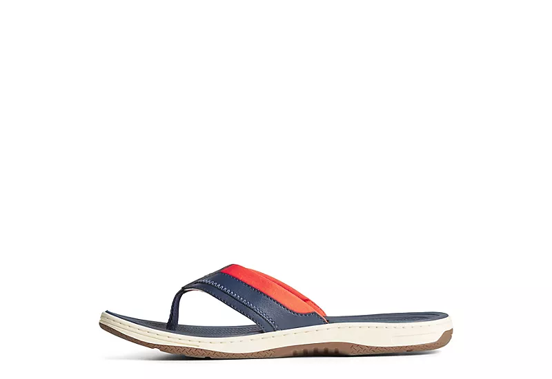 Sperry Mens Havasu Sport Flip Flop Sandal - Navy 5 Sperry Mens Havasu Sport Flip Flop Sandal - Navy - Image 3