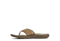 Sperry Mens Outer Banks Flip Flop Sandal - Tan -Shoe Promotion Shop US 01 502722 02
