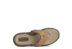 Sperry Mens Outer Banks Flip Flop Sandal - Tan -Shoe Promotion Shop US 01 502722 04
