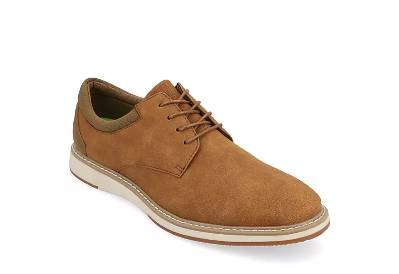 Vance Co Mens Hodges Oxford - Tan 3 Vance Co Mens Hodges Oxford - Tan