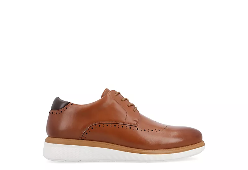 Vance Co Mens Ramos Oxford - Chestnut 4 Vance Co Mens Ramos Oxford - Chestnut - Image 2