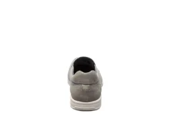 Florsheim Mens Lakeside Canvas Moc Toe Slip On Oxford - Grey -Shoe Promotion Shop US 01 502785 04