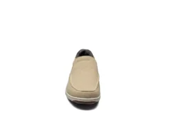 Florsheim Mens Lakeside Canvas Moc Toe Slip On Oxford - Sand -Shoe Promotion Shop US 01 502786 02