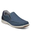 Florsheim Mens Lakeside Canvas Moc Toe Slip On Oxford - Navy -Shoe Promotion Shop US 01 502787 00