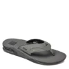 Reef Mens Fanning Flip Flop Sandal - Grey -Shoe Promotion Shop US 01 502817 00