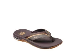 Reef Mens Anchor Flip Flop Sandal - Brown