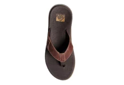 Reef Mens Santa Ana Flip Flop Sandal - Brown -Shoe Promotion Shop US 01 502848 02