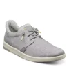 Florsheim Mens Crossover Canvas Plain Toe Slip On Sneaker - Grey -Shoe Promotion Shop US 01 502871 00