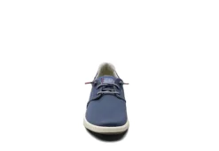 Florsheim Mens Crossover Canvas Plain Toe Slip On Sneaker - Navy -Shoe Promotion Shop US 01 502873 02