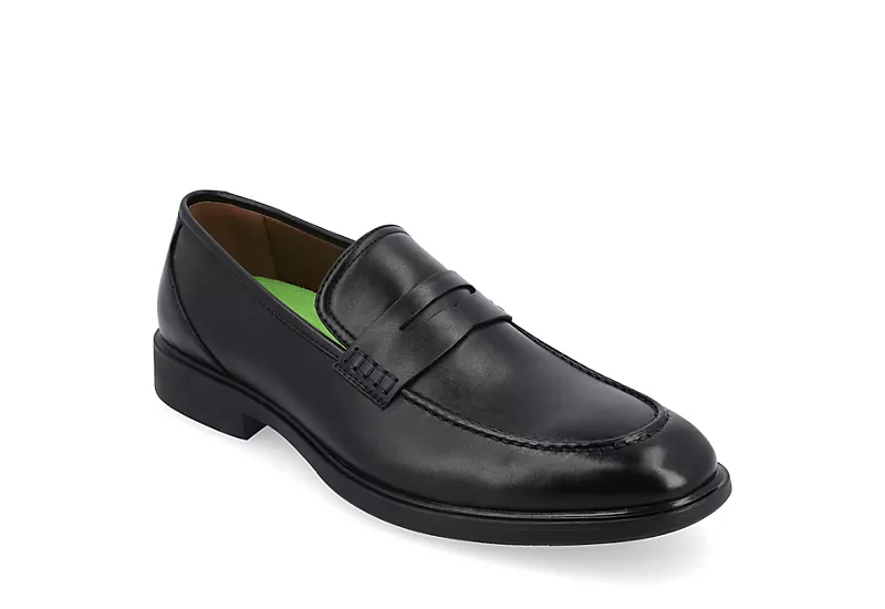 Vance Co Mens Keith Loafer Oxford - Black 3 Vance Co Mens Keith Loafer Oxford - Black