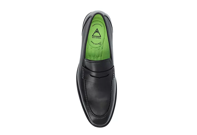 Vance Co Mens Keith Loafer Oxford - Black 8 Vance Co Mens Keith Loafer Oxford - Black - Image 6