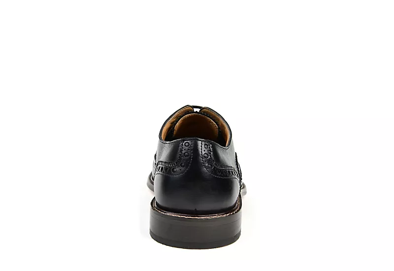 Thomas & Vine Mens Franklin Wingtip Oxford - Black 7 Thomas & Vine Mens Franklin Wingtip Oxford - Black - Image 5