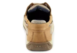Sperry Boys Lanyard Boat Shoe - Tan -Shoe Promotion Shop US 01 530093 02