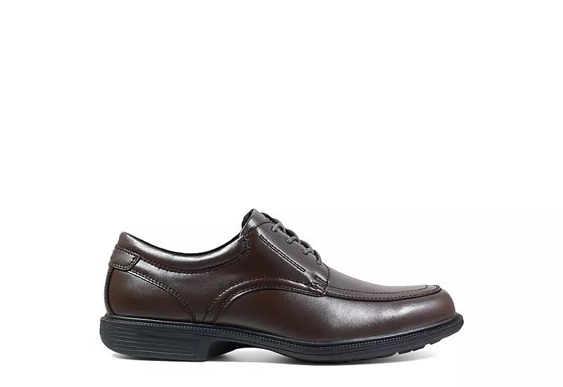 Nunn Bush Mens Bourbon Street Moc Toe Oxford - Brown 4 Nunn Bush Mens Bourbon Street Moc Toe Oxford - Brown - Image 2