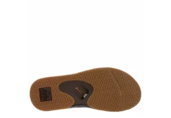 Reef Mens Fanning Flip Flop Sandal - Brown 15 Reef Mens Fanning Flip Flop Sandal - Brown -Shoe Promotion Shop US 01 544010 06