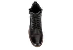 Restoration Mens Jump Lace-up Boot - Black -Shoe Promotion Shop US 01 561070 05