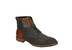 Restoration Mens Crush Lace-up Boot - Grey