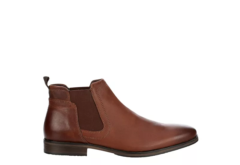 Franco Fortini Mens Ron Chelsea Boot - Brown 4 Franco Fortini Mens Ron Chelsea Boot - Brown - Image 2