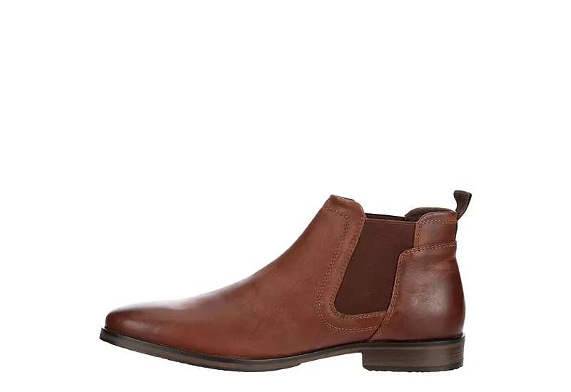 Franco Fortini Mens Ron Chelsea Boot - Brown 6 Franco Fortini Mens Ron Chelsea Boot - Brown - Image 4