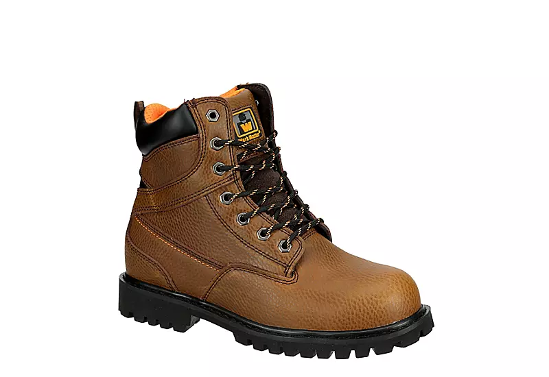 Work Master Mens Mt. Prospect Bl Work Boot - Brown 3 Work Master Mens Mt. Prospect Bl Work Boot - Brown
