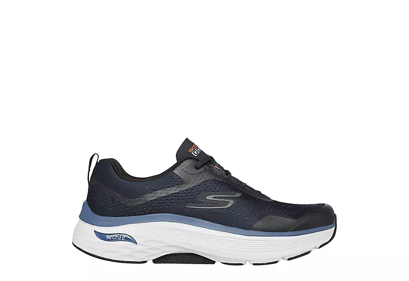 Skechers Mens Max Cushion Arch Fit - Navy 4 Skechers Mens Max Cushion Arch Fit - Navy - Image 2