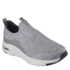 Skechers Mens Arch Fit Slip On - Grey