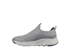 Skechers Mens Arch Fit Slip On - Grey -Shoe Promotion Shop US 01 600472 02