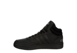 Adidas Mens Hoops 3.0 Mid Sneaker - Black -Shoe Promotion Shop US 01 600493 03