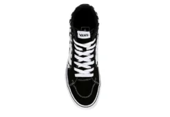 Vans Mens Filmore High Top Sneaker - Black -Shoe Promotion Shop US 01 600635 05