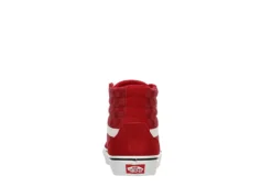 Vans Mens Filmore High Top Sneaker - Red -Shoe Promotion Shop US 01 600672 04