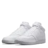 Nike Mens Court Vision Mid Sneaker - White -Shoe Promotion Shop US 01 600788 00