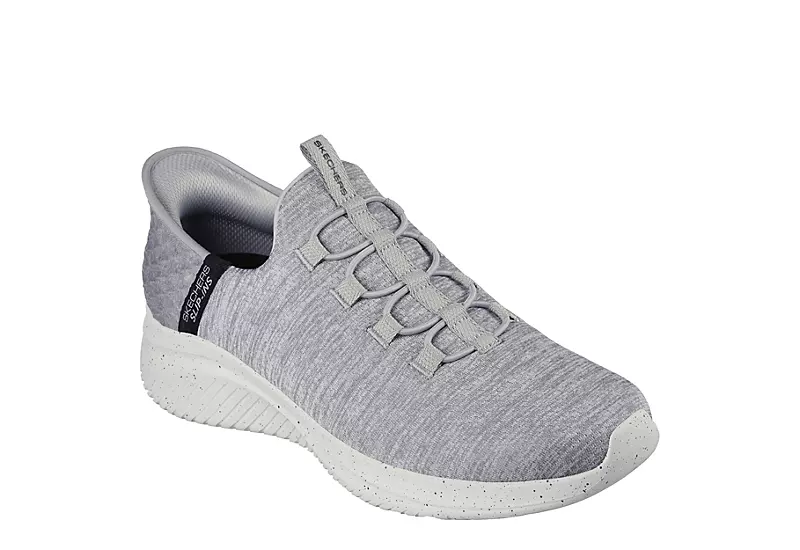 Skechers Mens Slip-ins Ultra Flex 3.0 - Grey 3 Skechers Mens Slip-ins Ultra Flex 3.0 - Grey