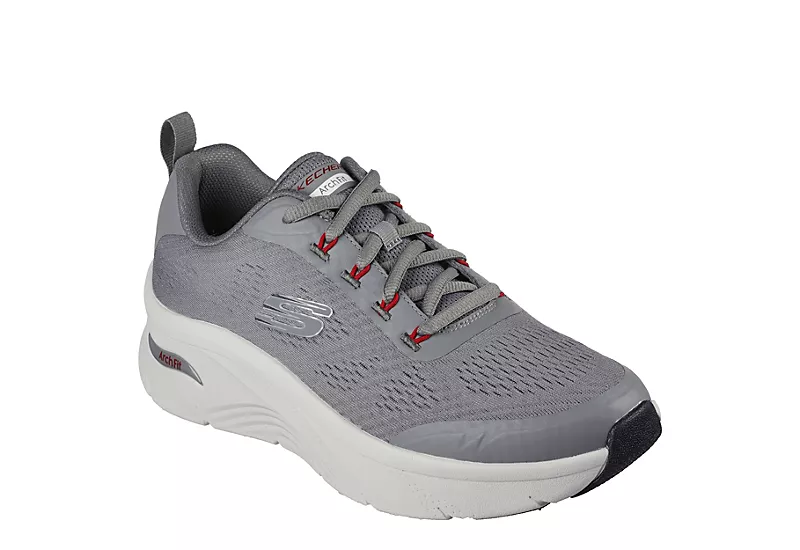 Skechers Mens Arch Fit Dlux Sumner - Grey 3 Skechers Mens Arch Fit Dlux Sumner - Grey
