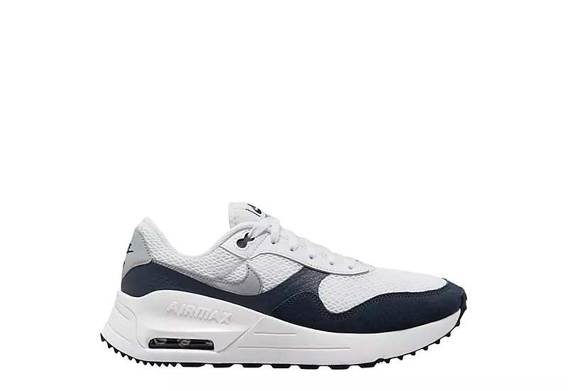 Nike Mens Air Max Systm Sneaker - White 3 Nike Mens Air Max Systm Sneaker - White
