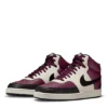 Nike Mens Court Vision Mid Sneaker - Dark Red -Shoe Promotion Shop US 01 601109 00