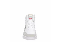 Adidas Mens Hoops 3.0 Mid Sneaker - White -Shoe Promotion Shop US 01 601151 02