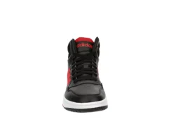 Adidas Mens Hoops 3.0 Mid Sneaker - Black -Shoe Promotion Shop US 01 601163 02